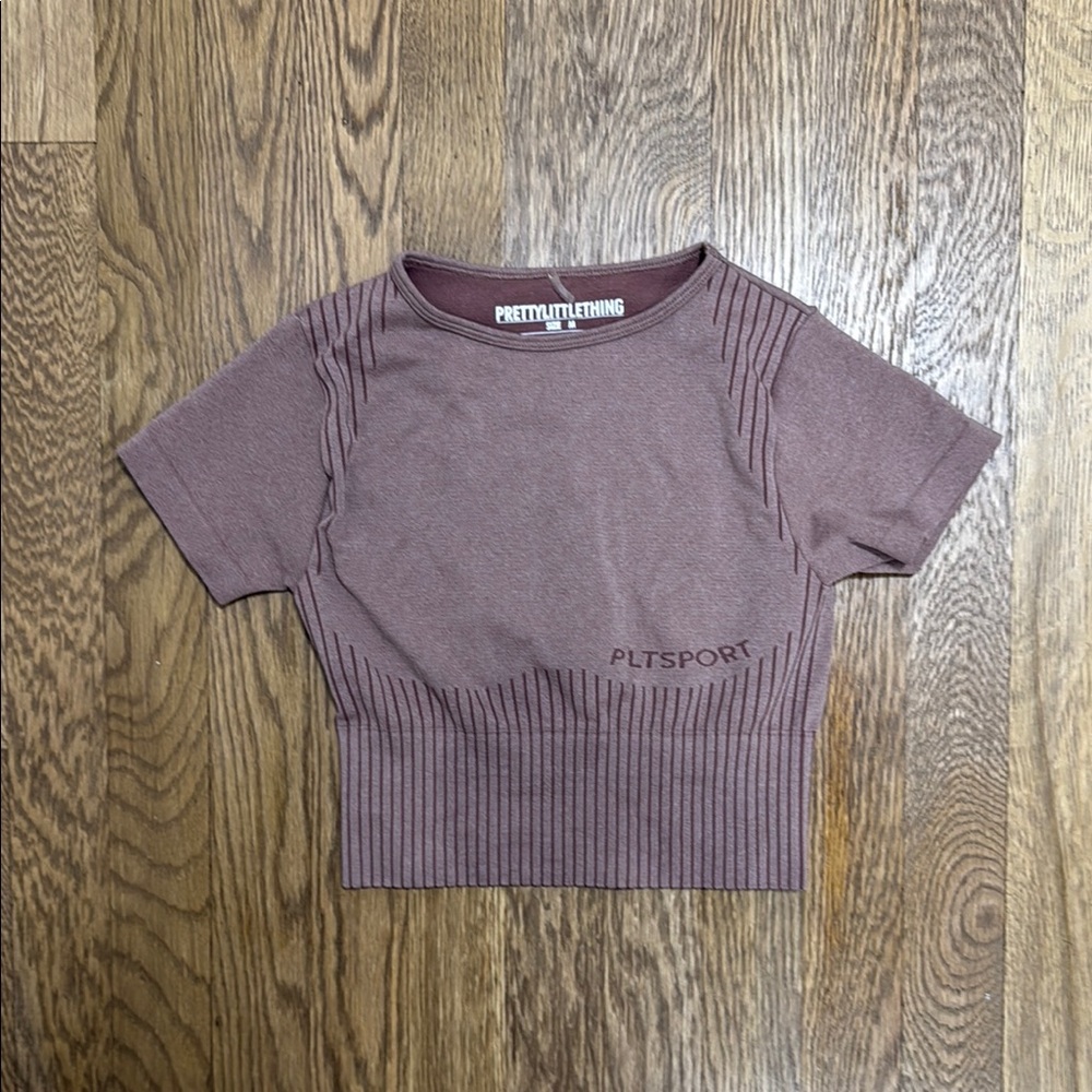 PrettyLittleThing athletic crop top